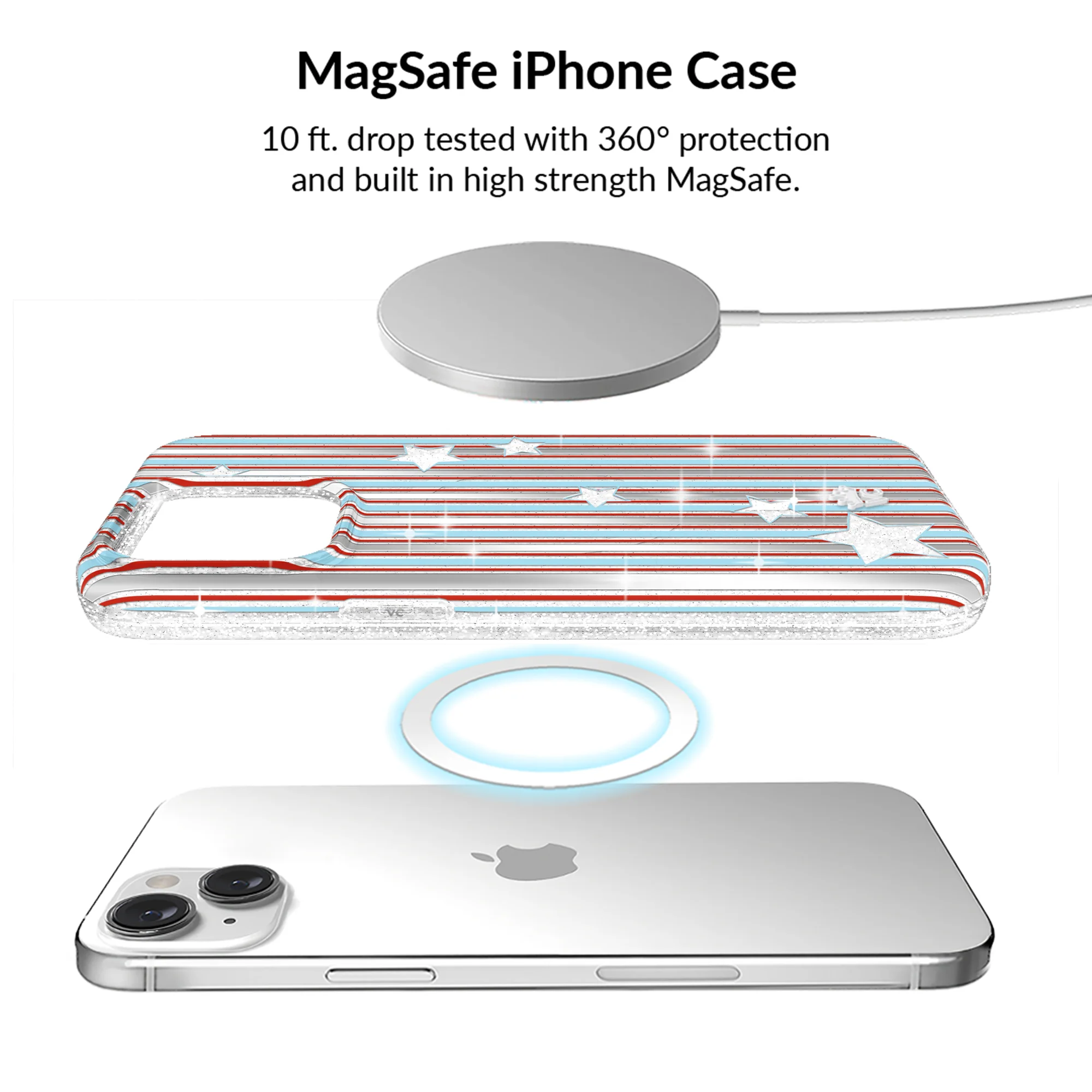 Stars & Stripes Glitter iPhone Bundle Set - Image 51