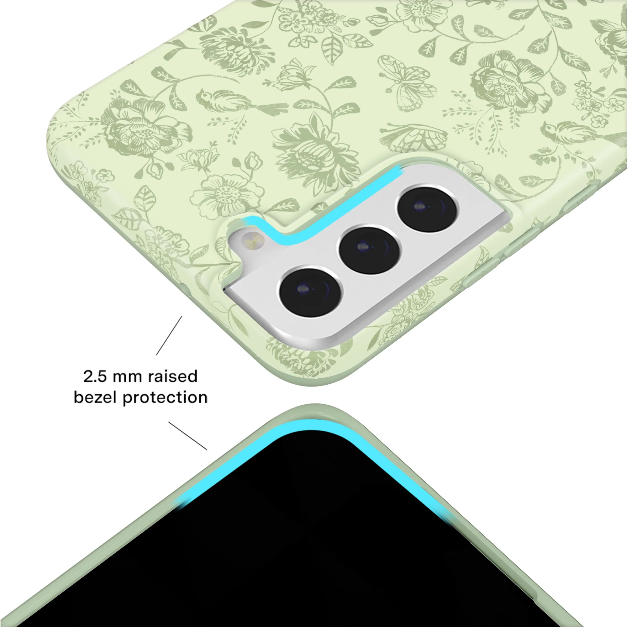 Storybook Sage Floral Samsung Case - Image 2