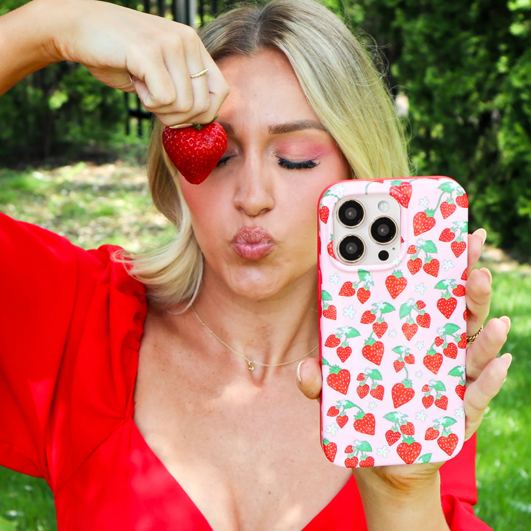 Strawberry Sweethearts iPhone Case - Image 62