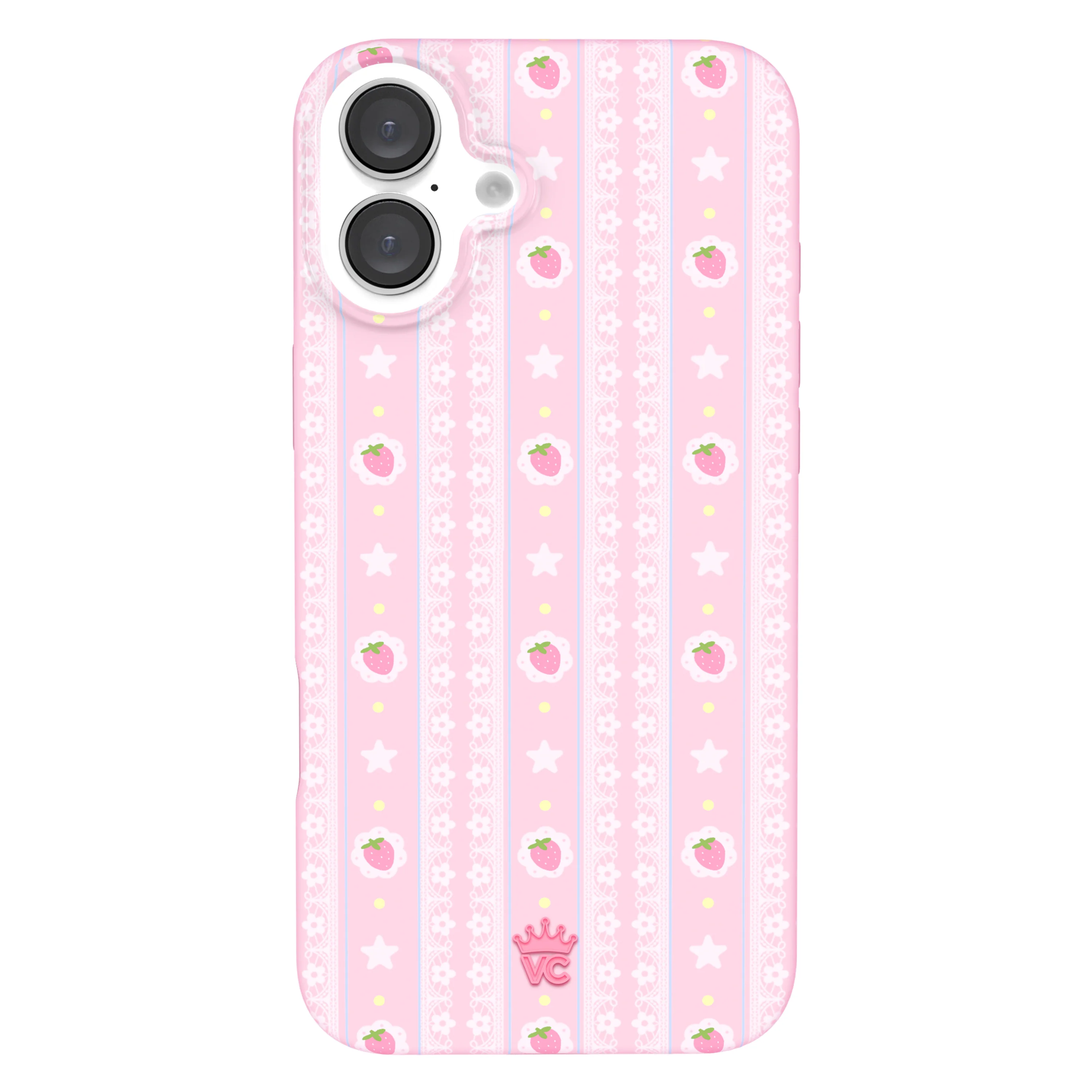 Strawberry Macaron iPhone Case