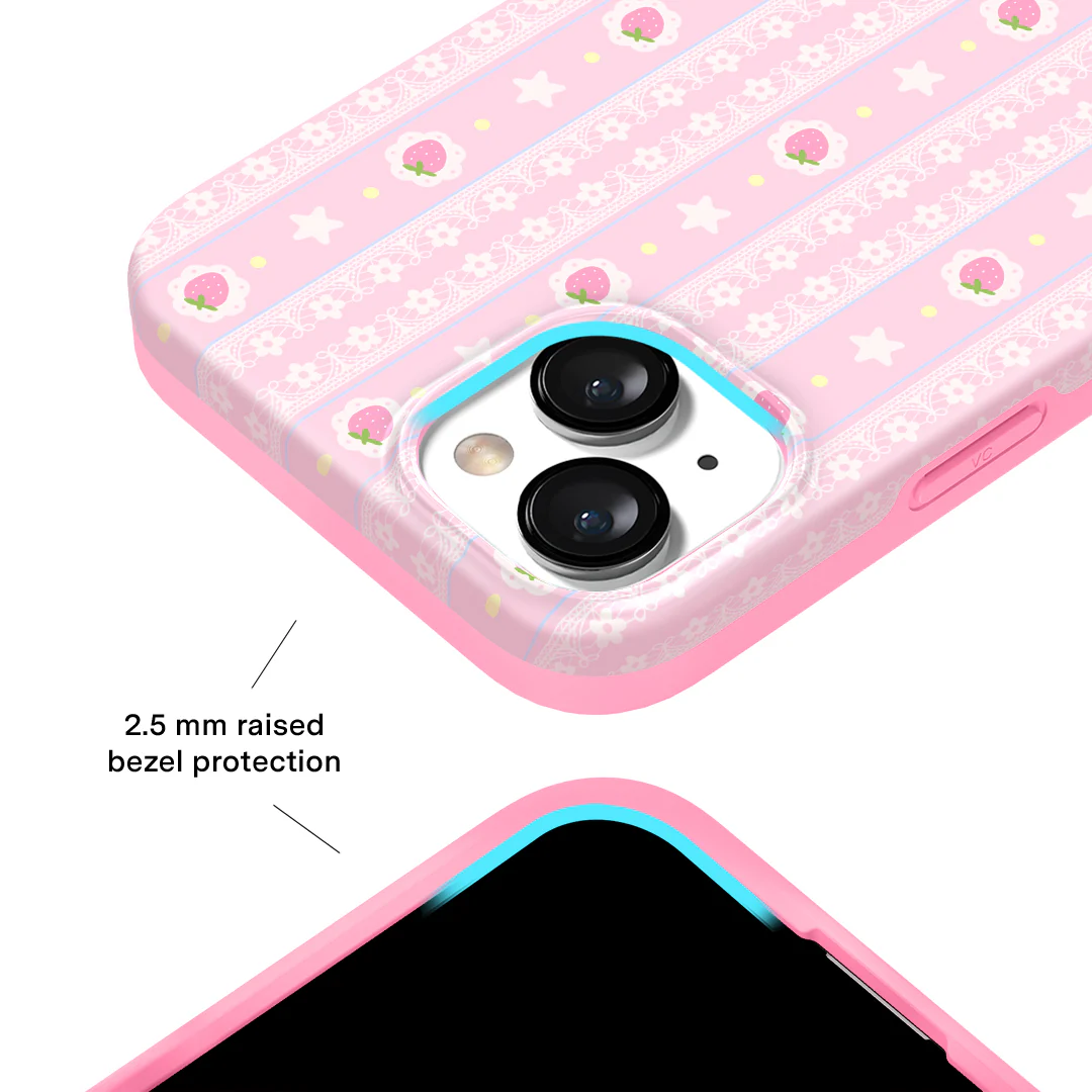 Strawberry Macaron iPhone Case - Image 37