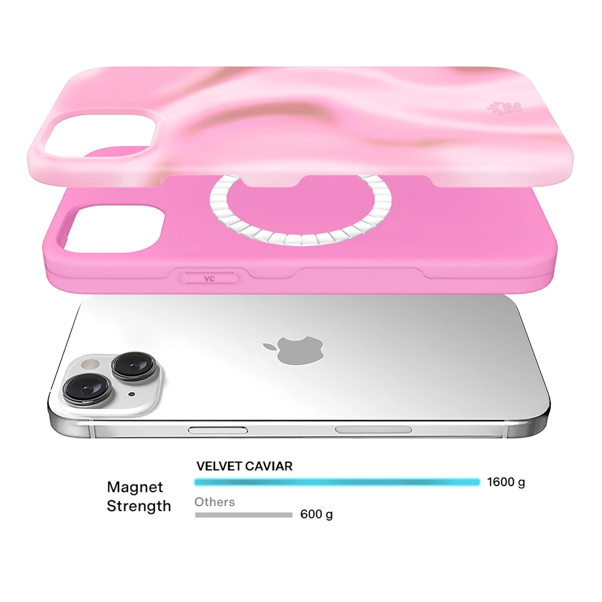 Strawberry Swirl iPhone Case - Image 4