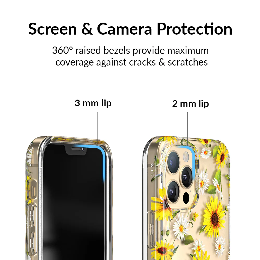 Sunflower Daisy Clear iPhone Case - Image 87