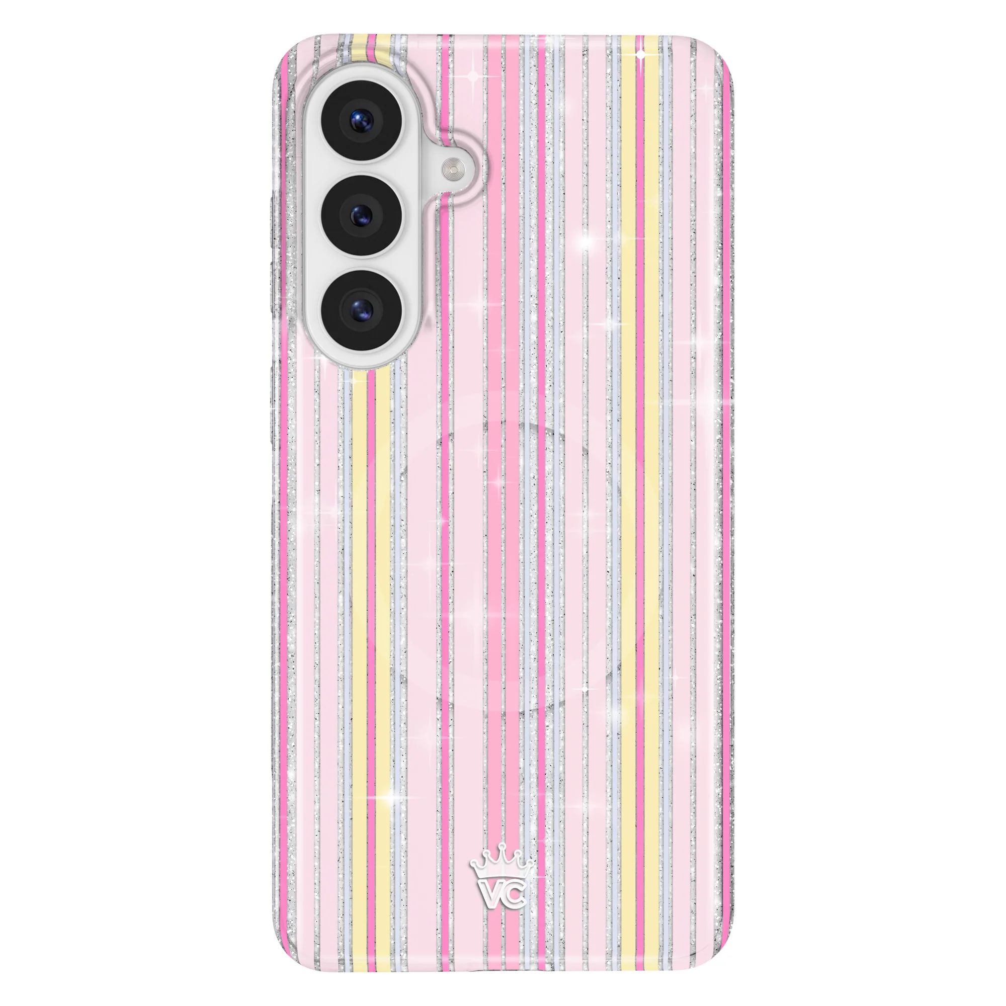 Sunkissed Stripes Glitter Samsung Case - Image 46