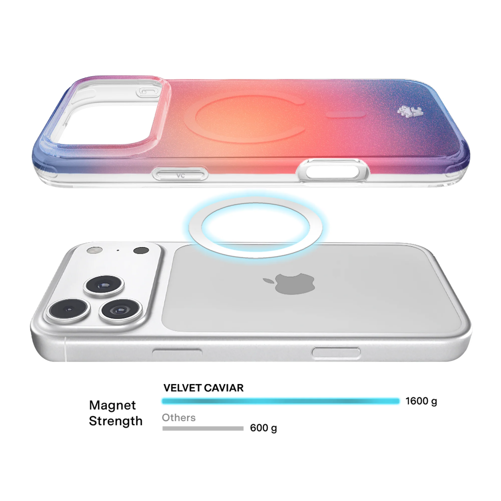 Sunset Glow Aura iPhone Case - Image 69