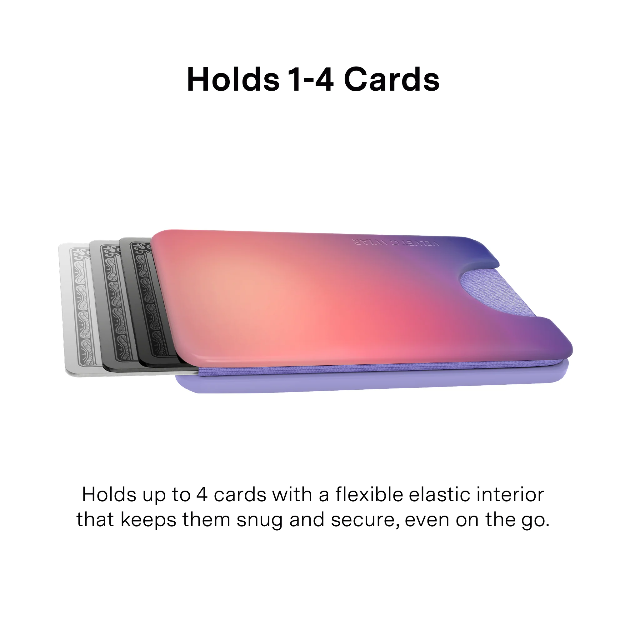 Sunset Glow Aura MagSafe Wallet - Image 4