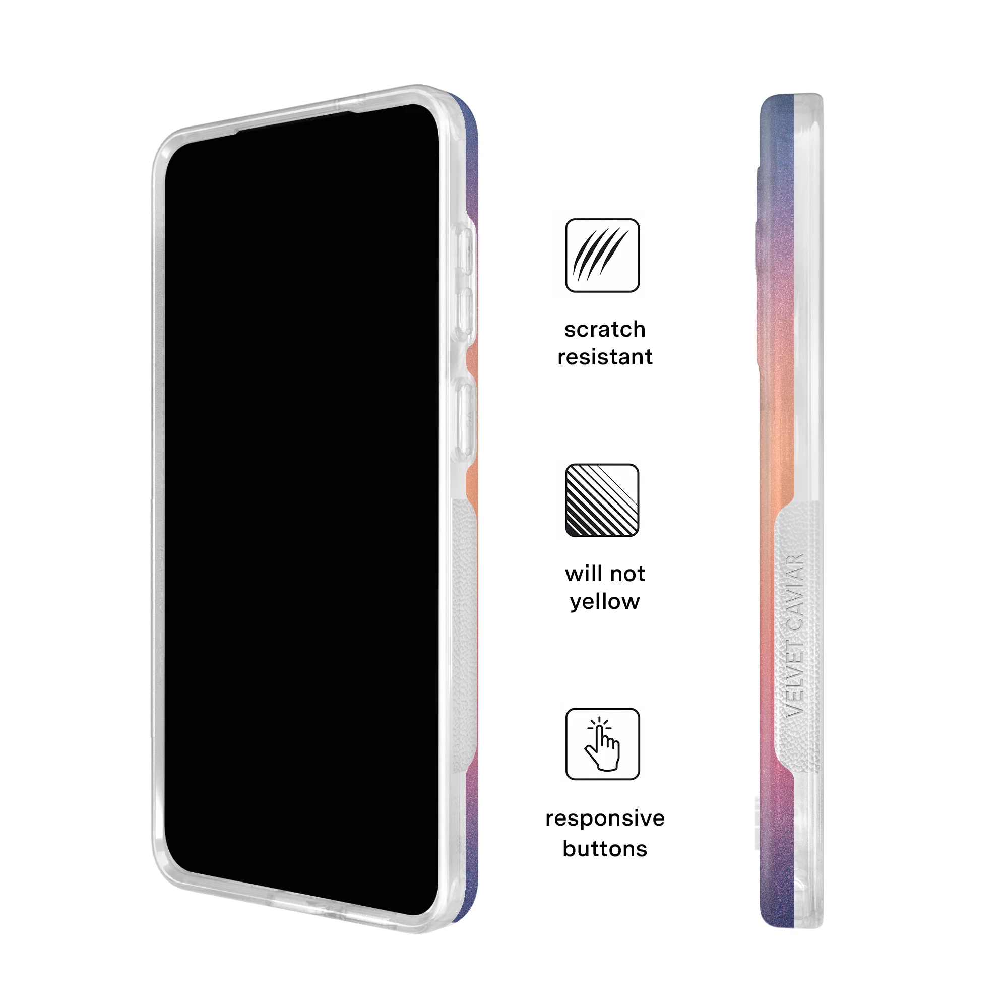 Sunset Glow Aura Samsung Case - Image 10