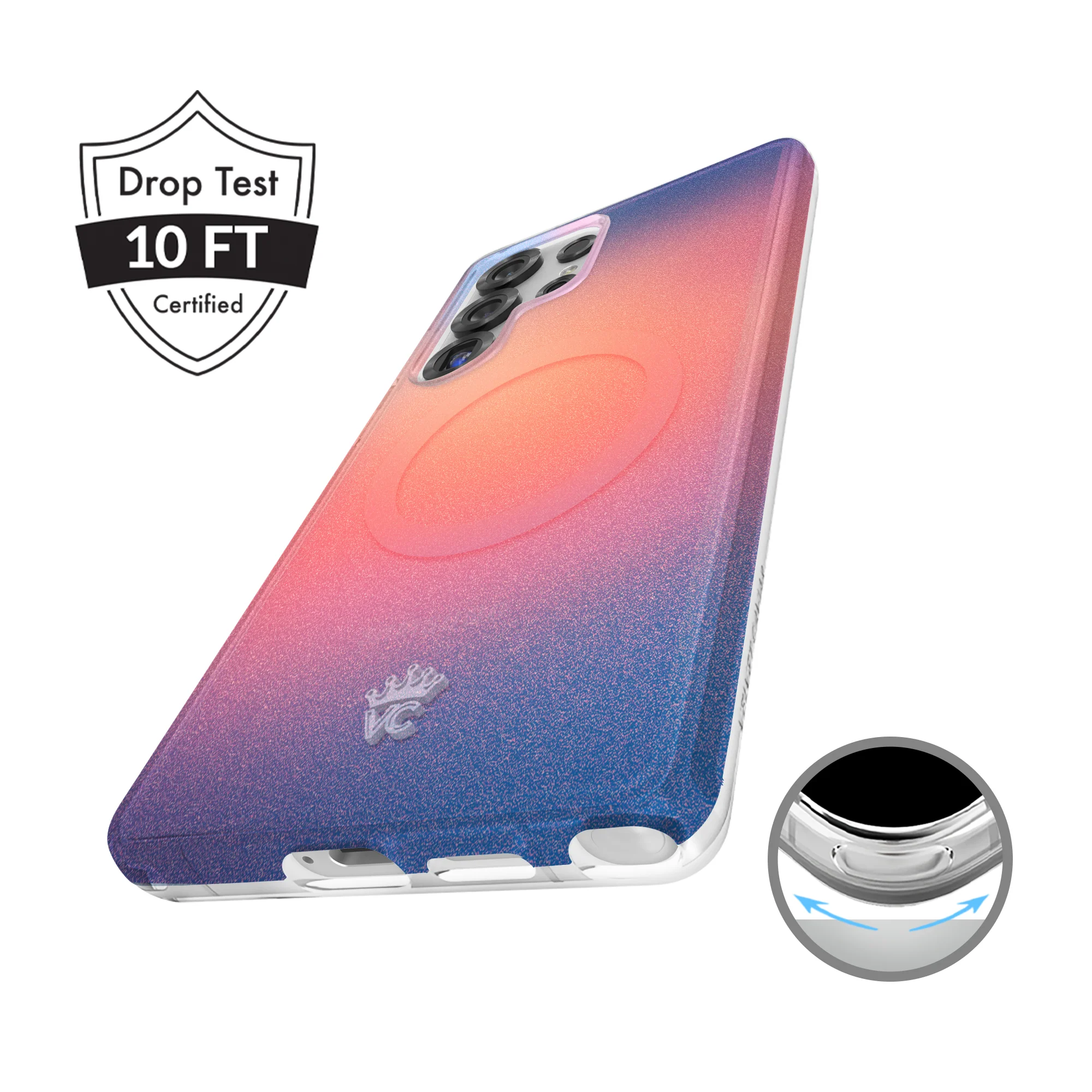 Sunset Glow Aura Samsung Case - Image 27