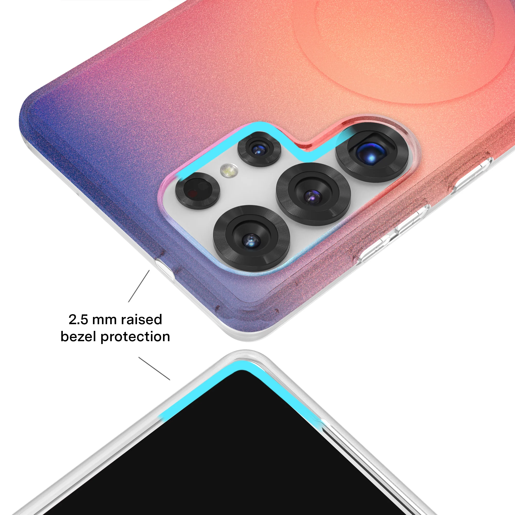 Sunset Glow Aura Samsung Case - Image 28