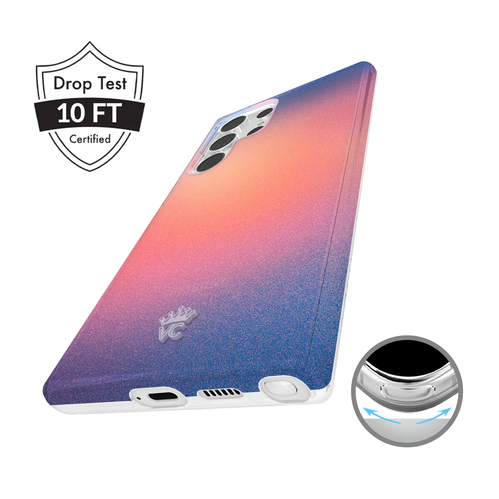 Sunset Glow Aura Samsung Case - Image 42