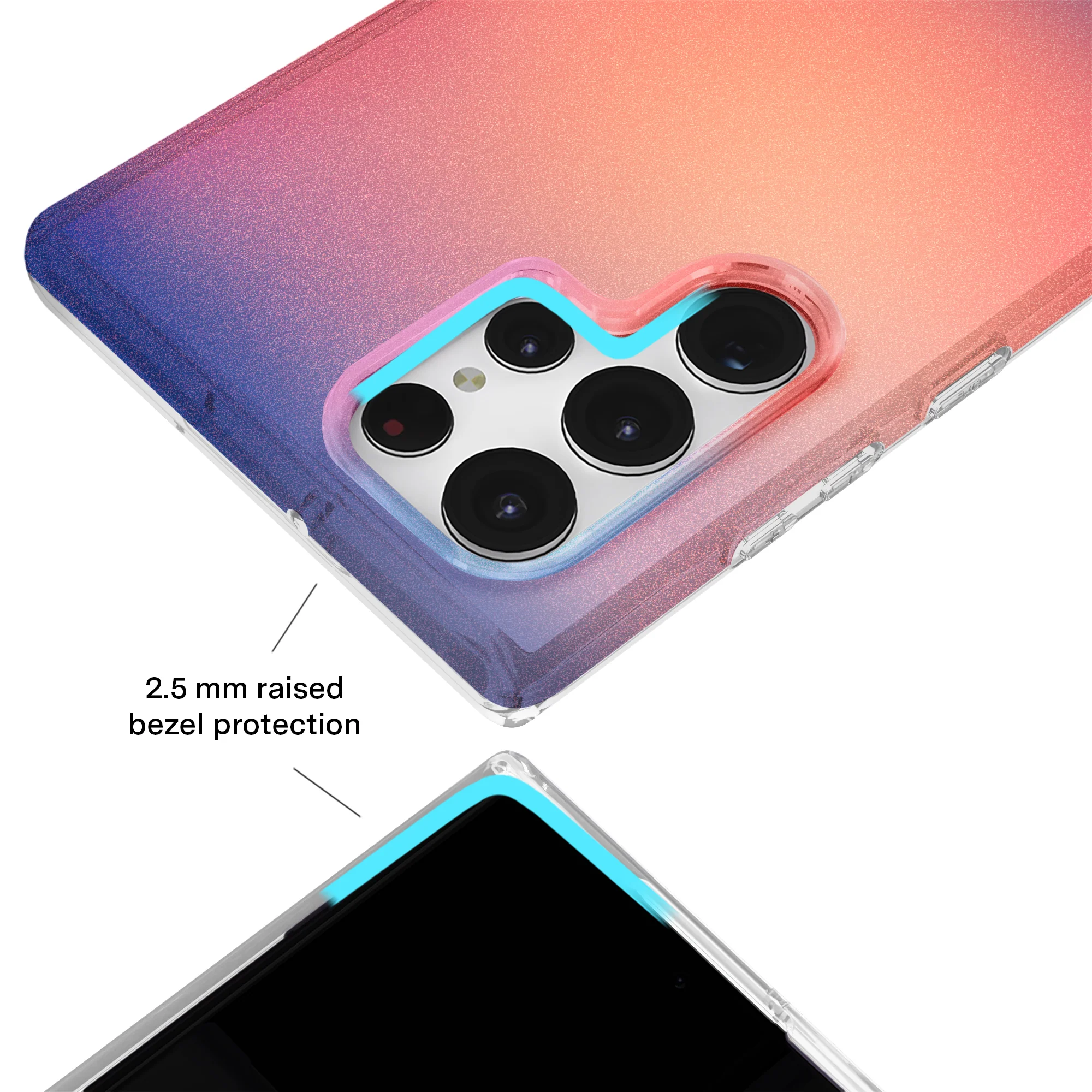 Sunset Glow Aura Samsung Case - Image 58