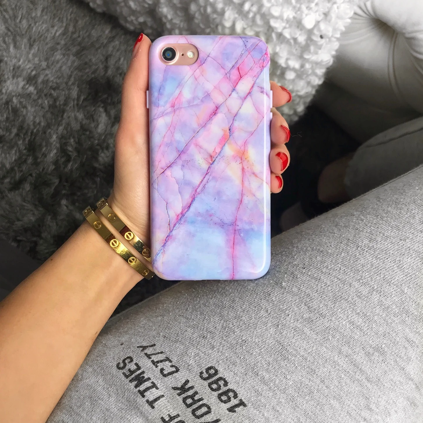 Sunset Marble iPhone Case - Image 37