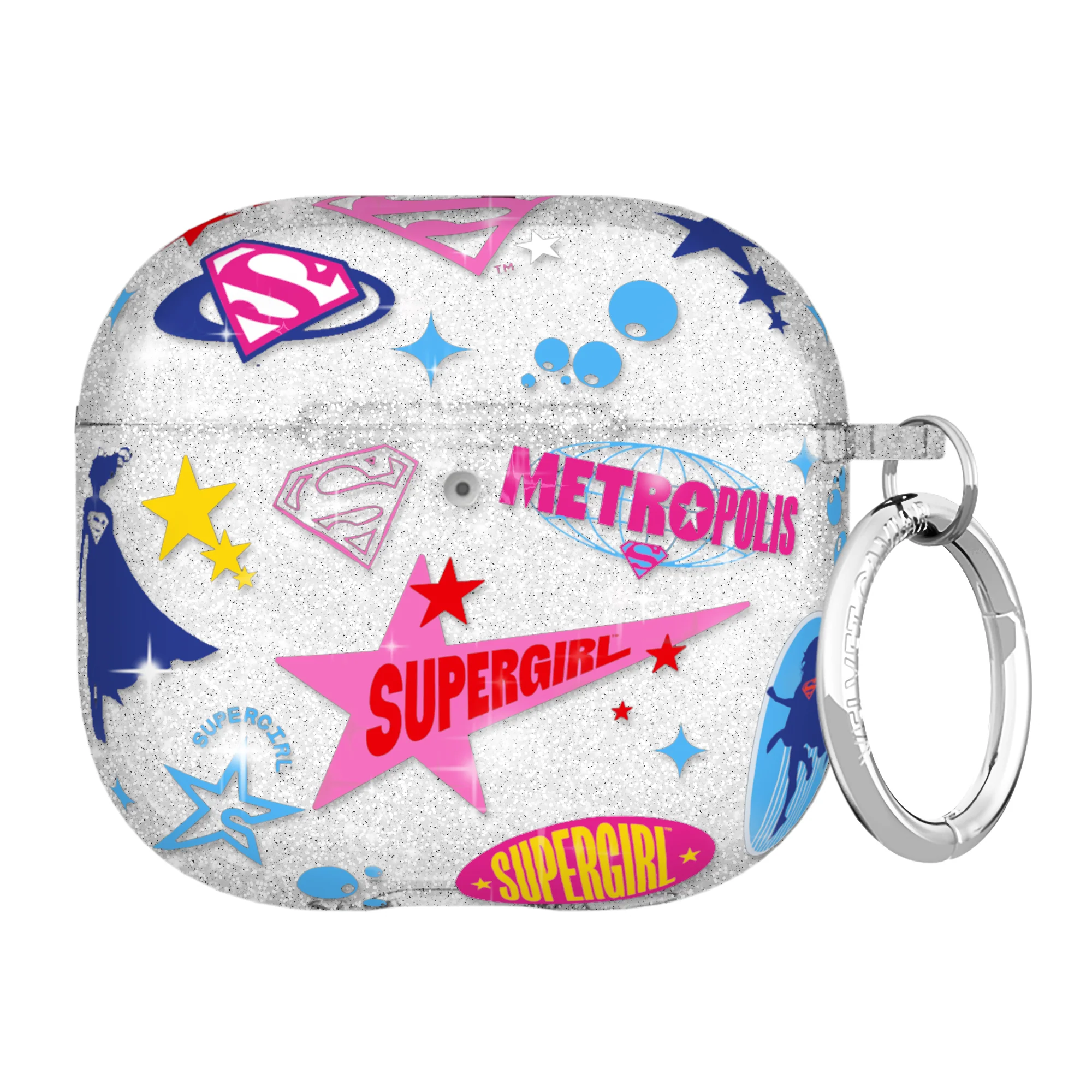 Supergirl Krypto Glitter AirPod Case - Image 13