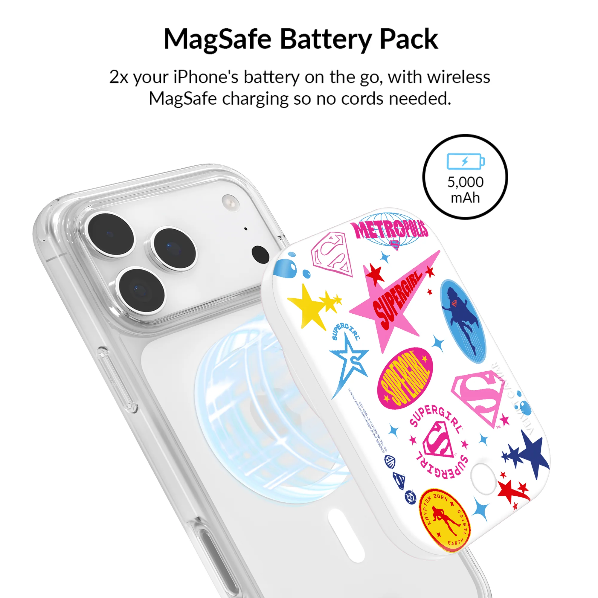 Supergirl Krypto Glitter iPhone Bundle Set - Image 46