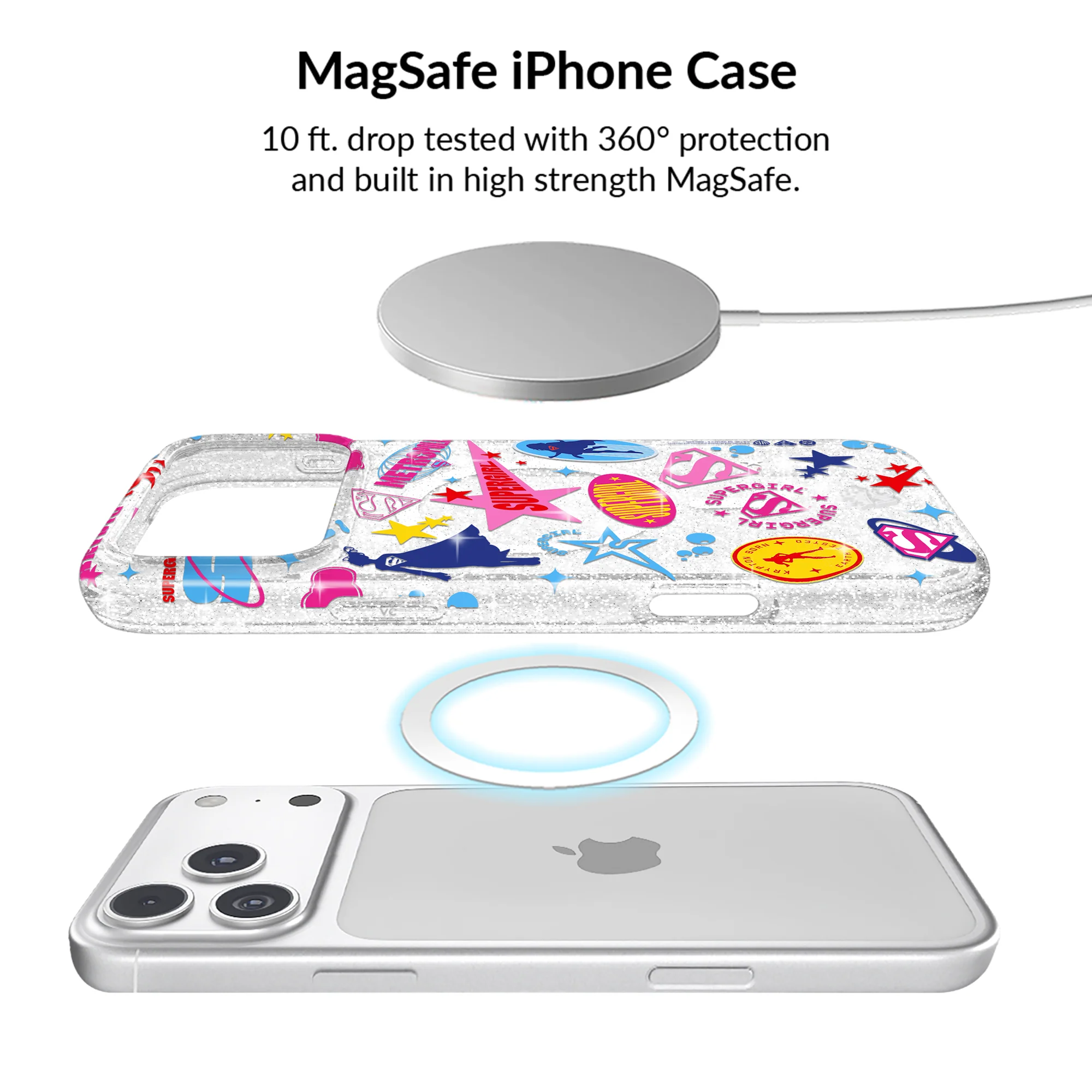Supergirl Krypto Glitter iPhone Bundle Set - Image 93