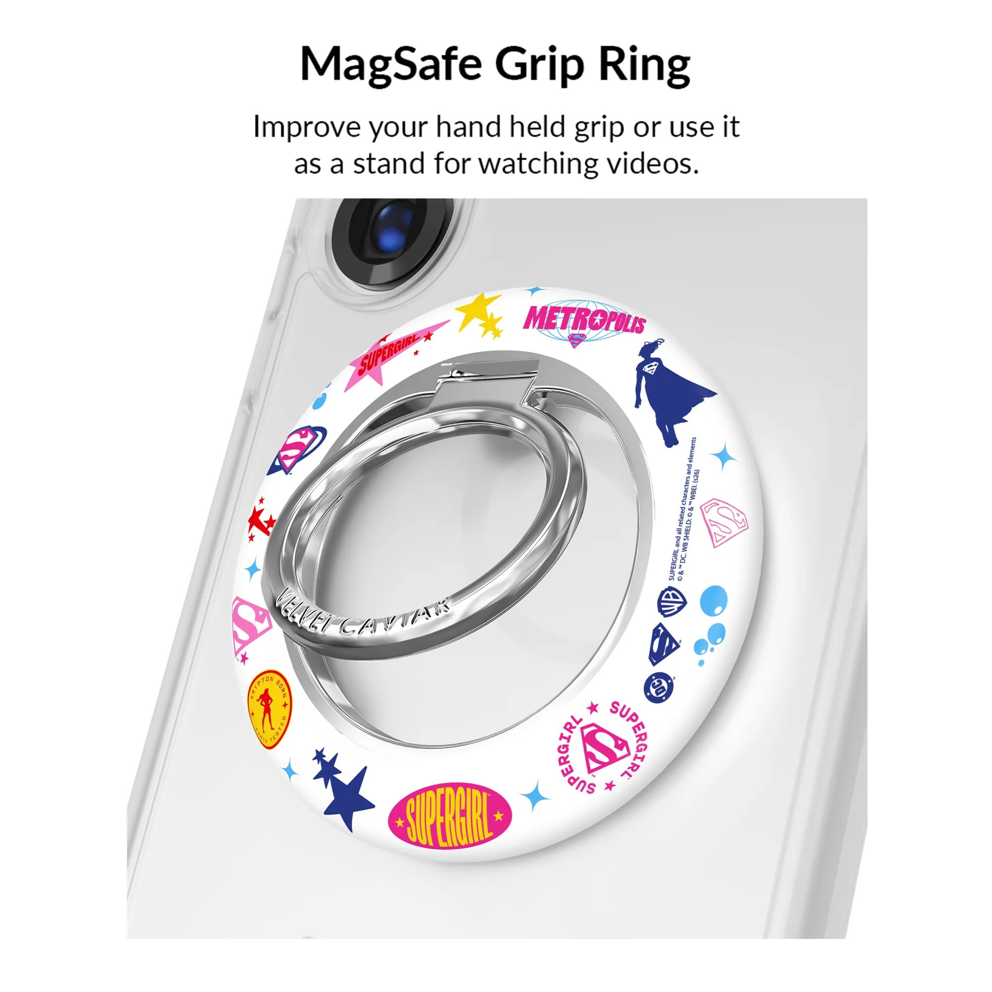 Supergirl Krypto Glitter Samsung Bundle Set - Image 3