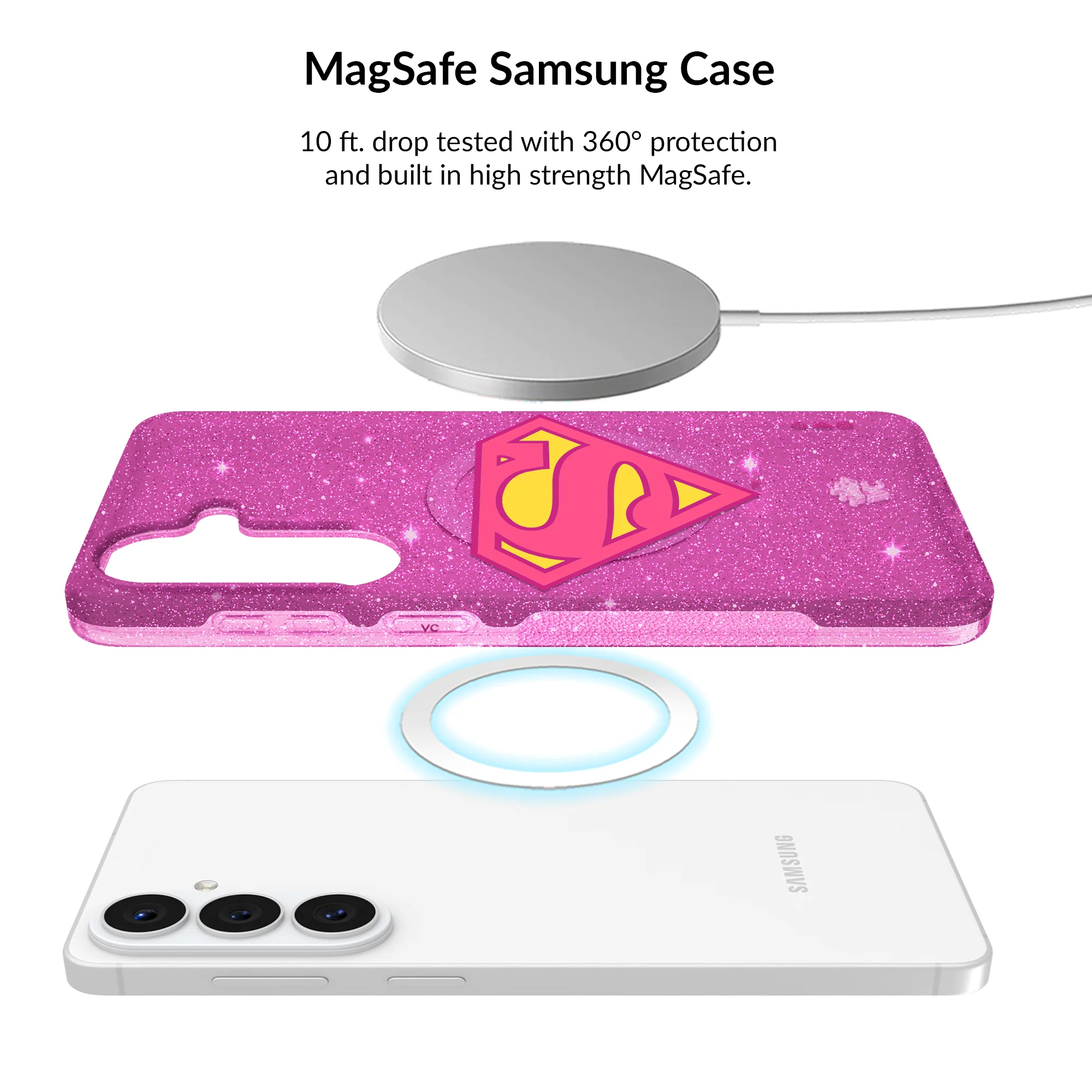 Supergirl Stardust Glitter Samsung Bundle Set - Image 20