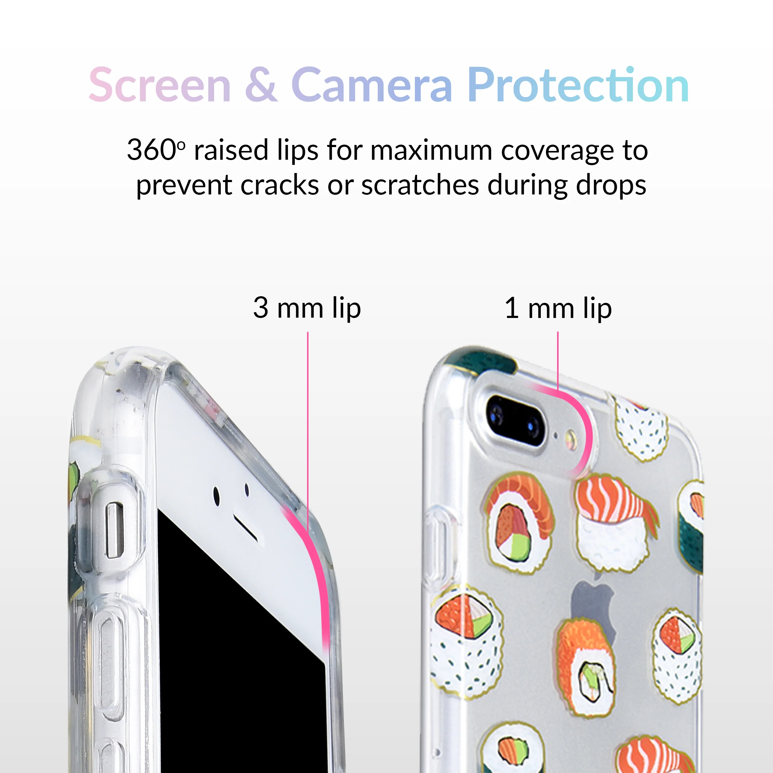 Sushi Clear iPhone Case - Image 27