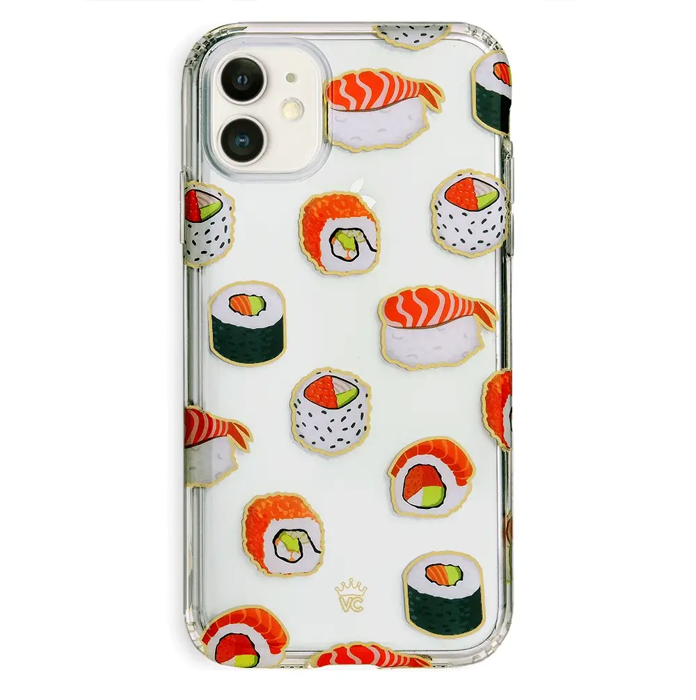 Sushi Clear iPhone Case - Image 52