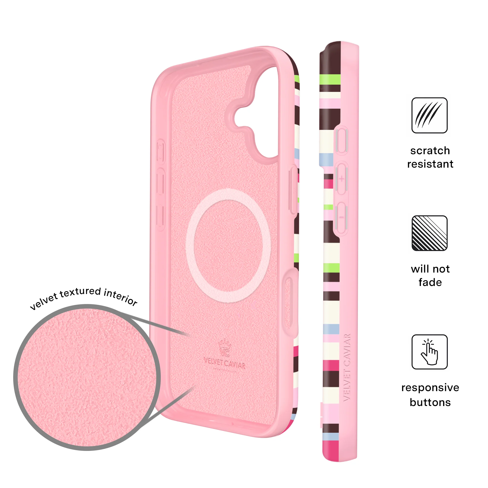 Sweet Treat Stripes iPhone Case - Image 60