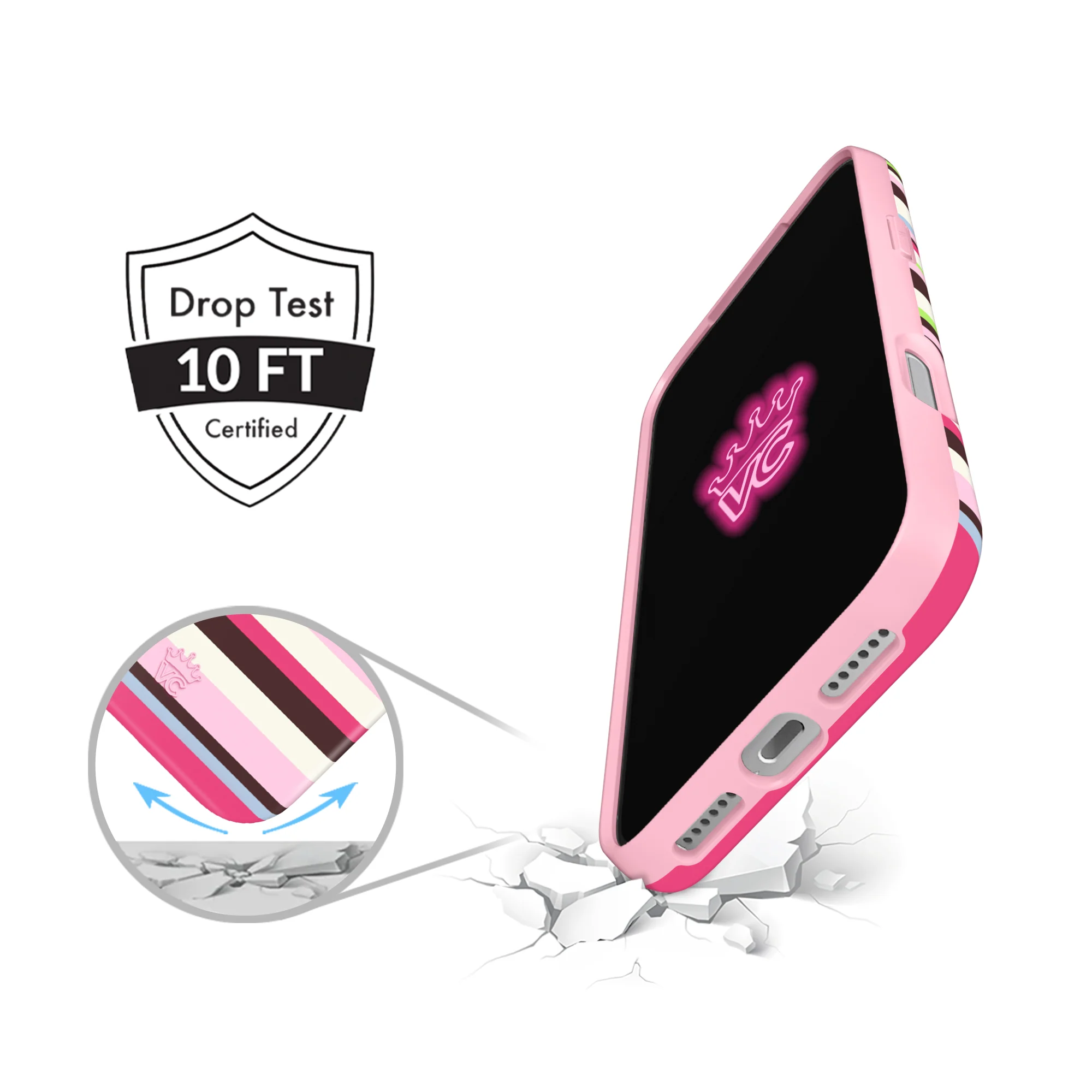 Sweet Treat Stripes iPhone Case - Image 77