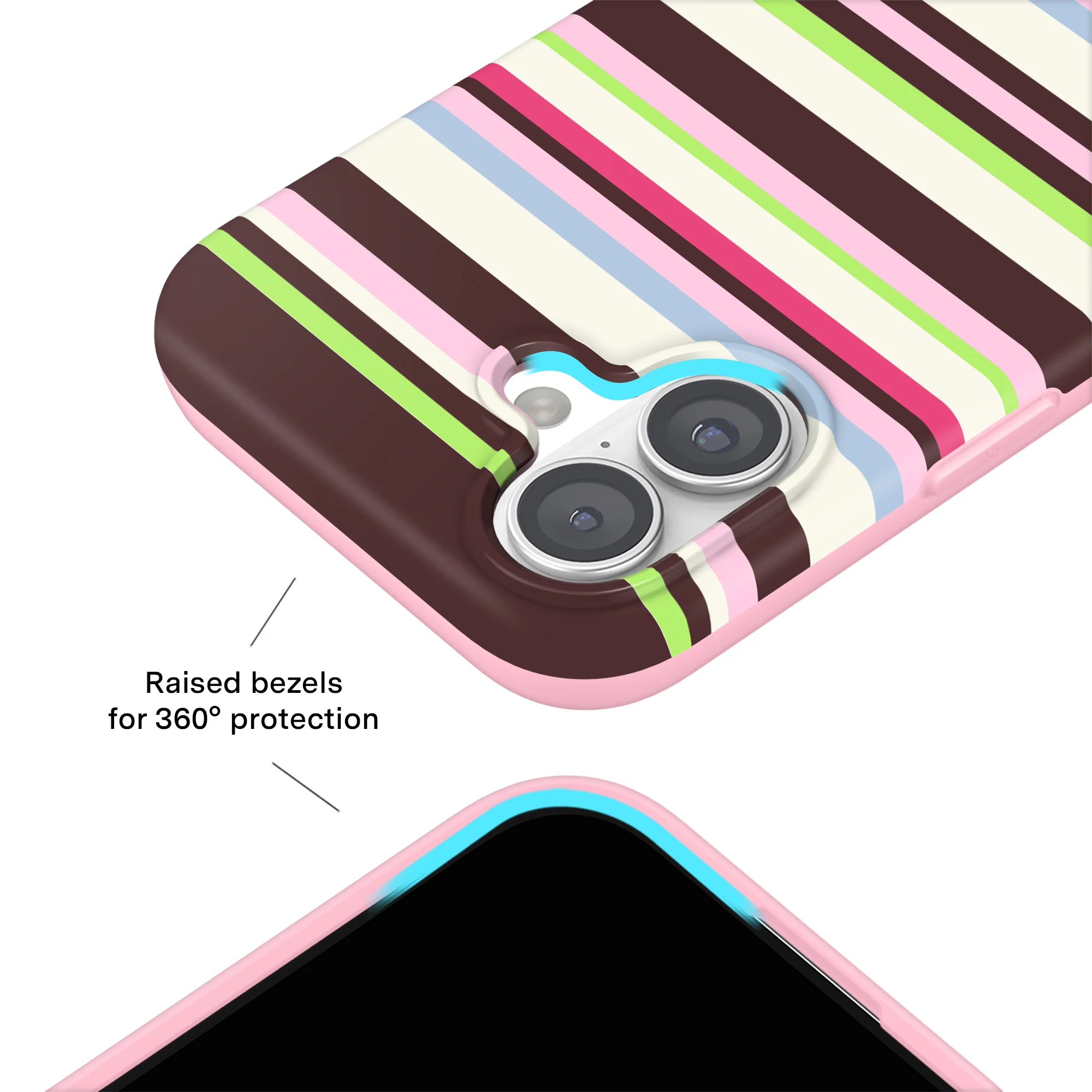 Sweet Treat Stripes iPhone Case - Image 78
