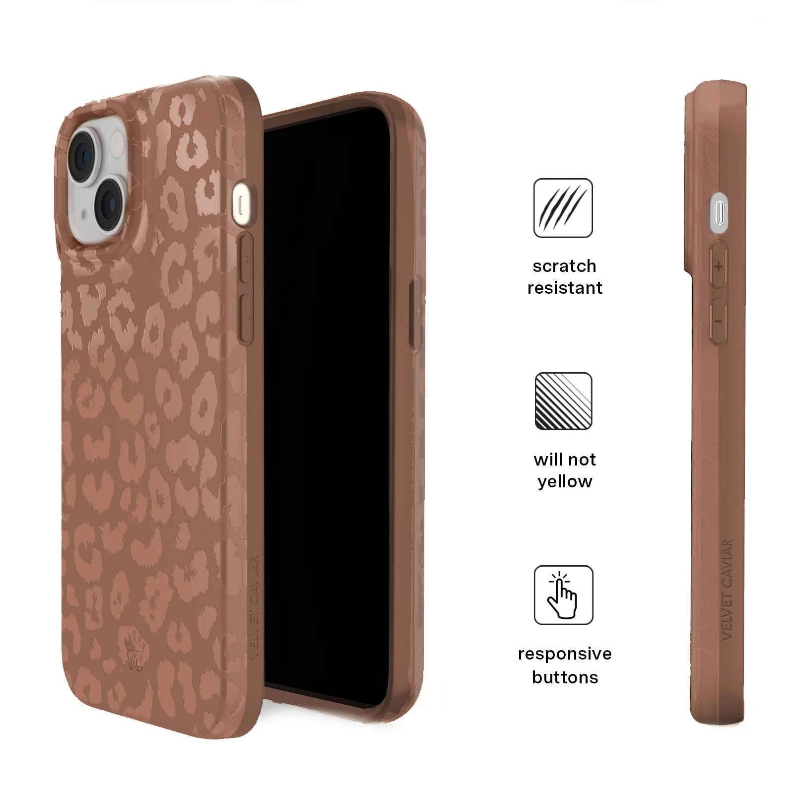 Chocolate Leopard iPhone Case - Image 60