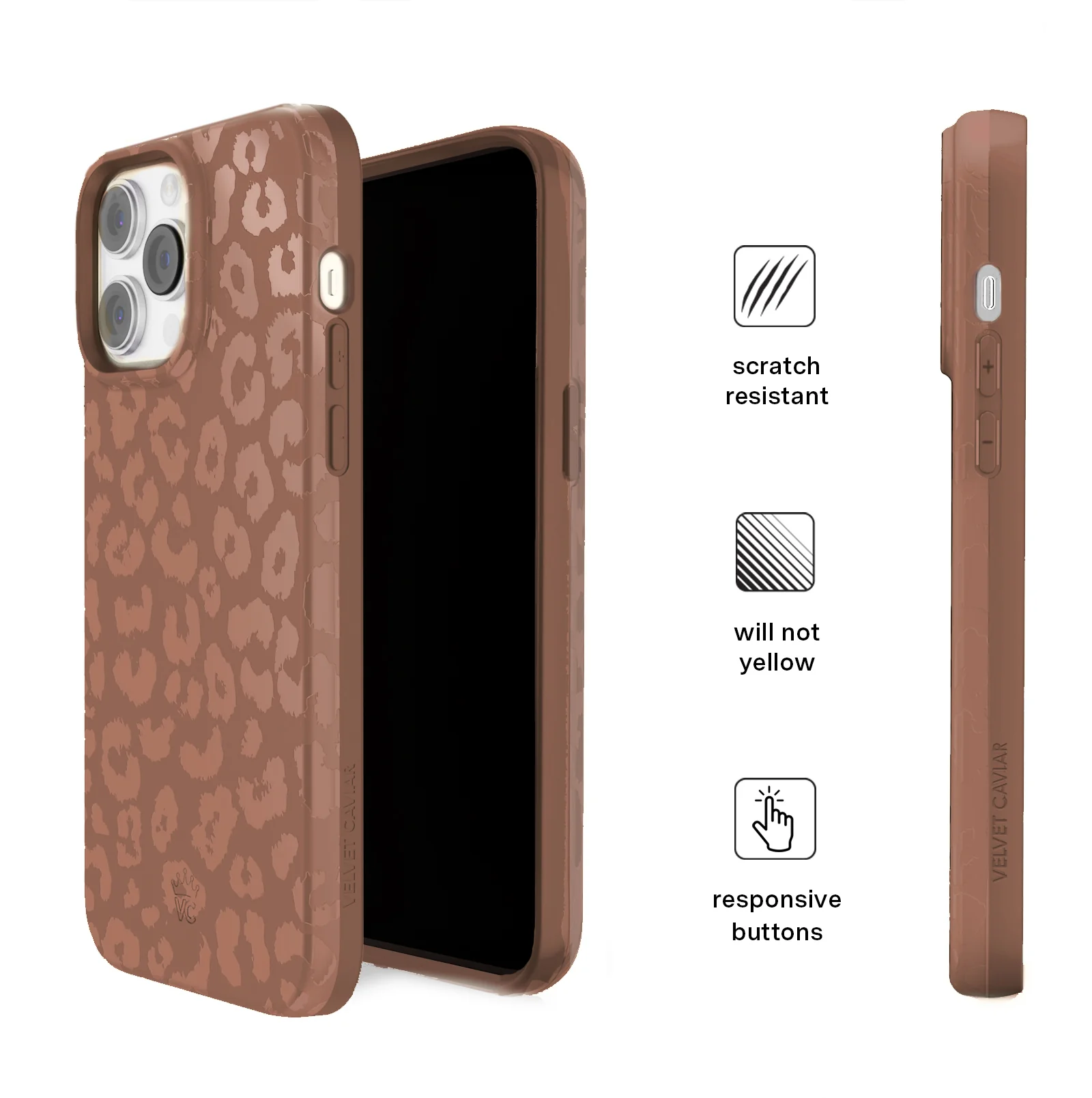 Chocolate Leopard iPhone Case - Image 72
