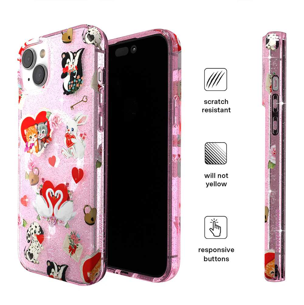 Love Letter Glitter iPhone Case - Image 27