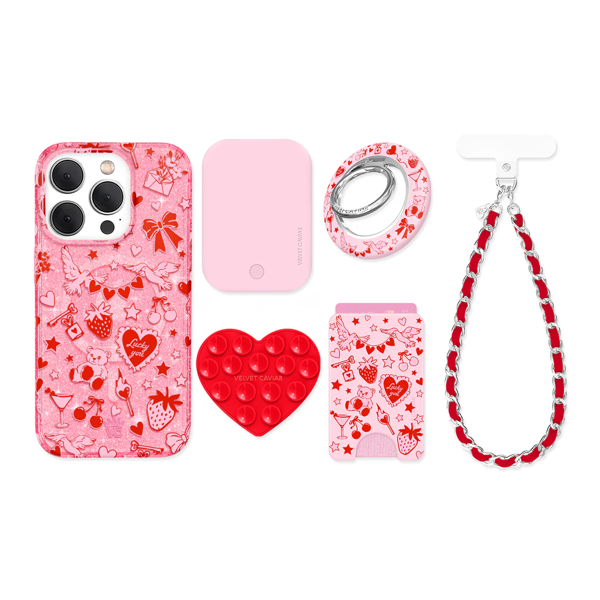 Be Mine Glitter iPhone Bundle Set - Image 10