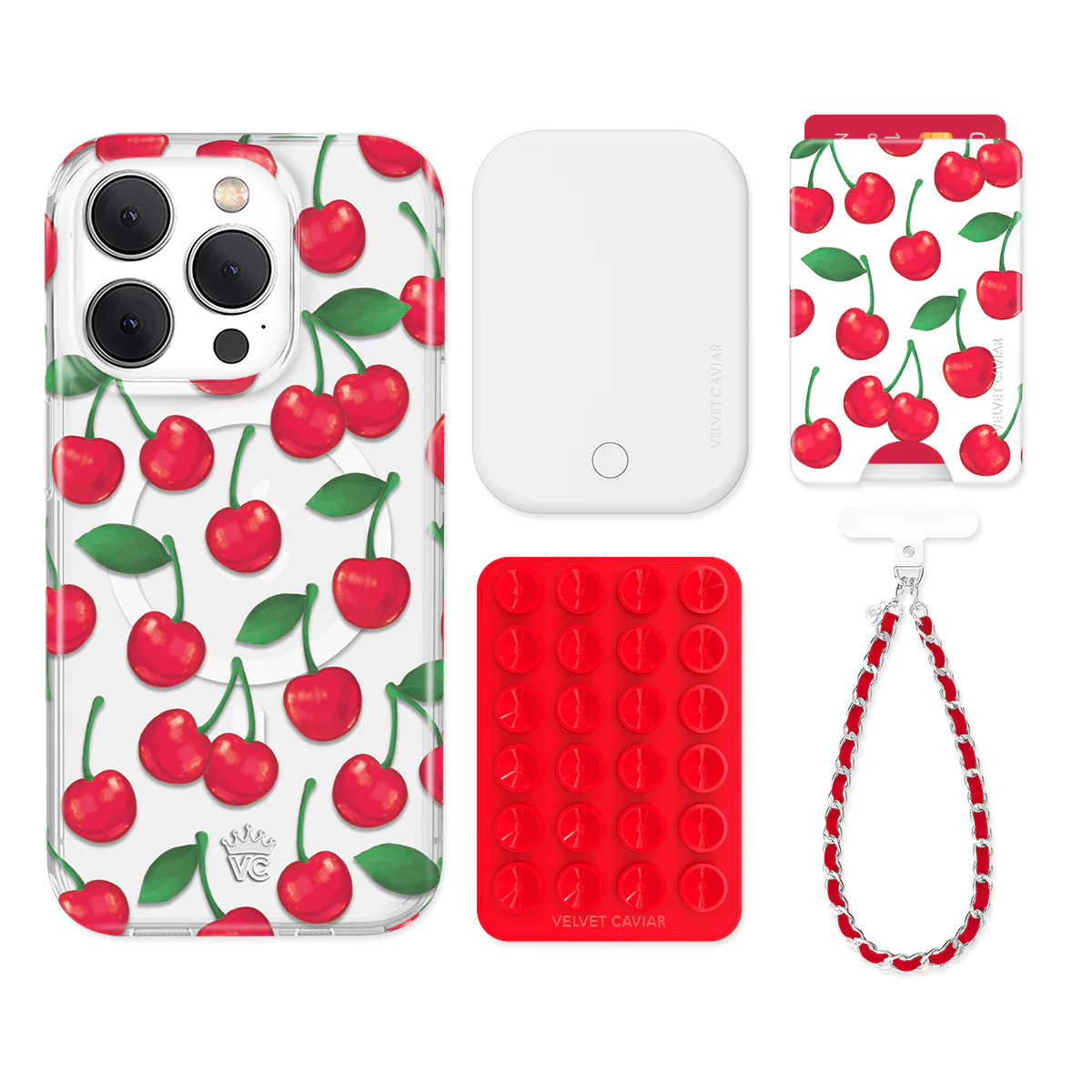 Very Cherry iPhone Bundle Set - Wallet - Image 7