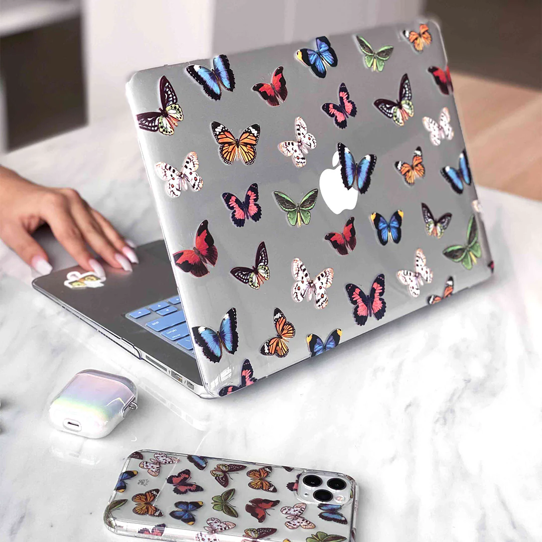 Vintage Butterfly MacBook Case - Image 2