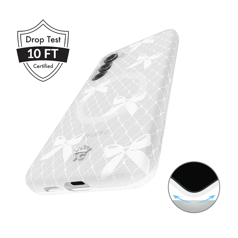 Vintage Lace Bows Samsung Case - Image 77