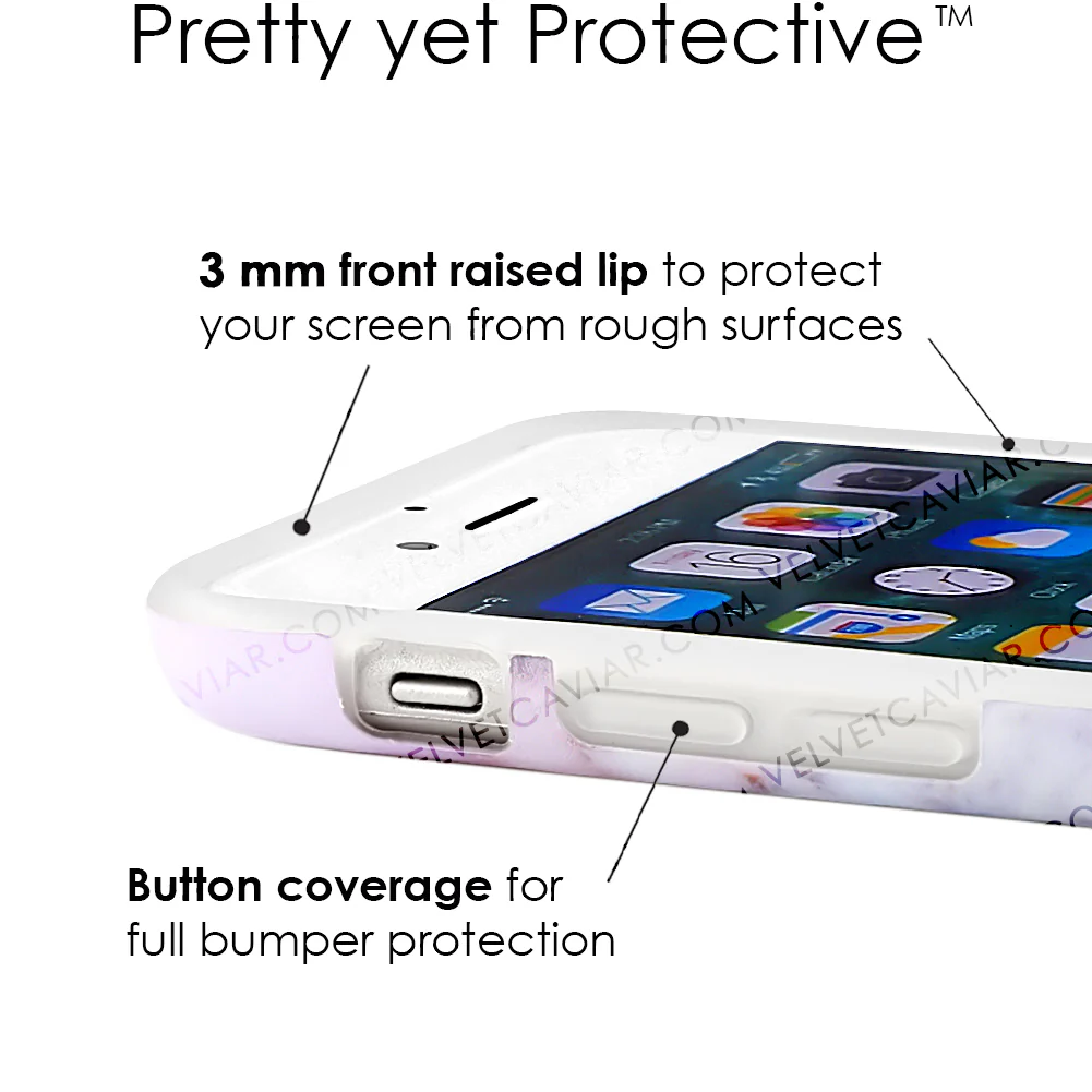 Violet Sky Marble iPhone Case - Image 30