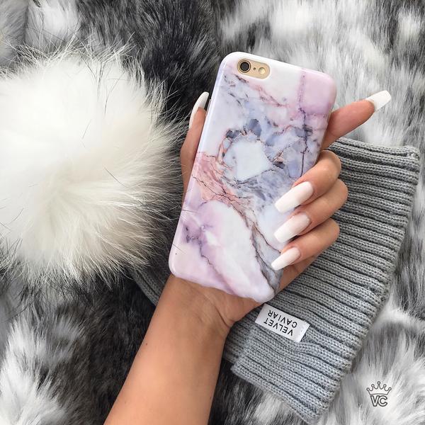 Violet Sky Marble iPhone Case - Image 39