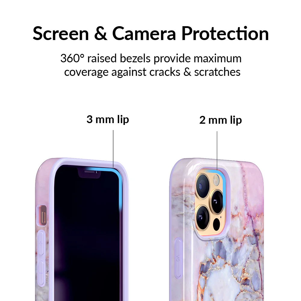 Violet Sky Marble iPhone Case - Image 74