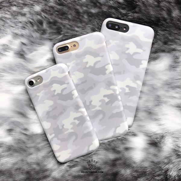 White Clouds Camo iPhone Case - Image 29