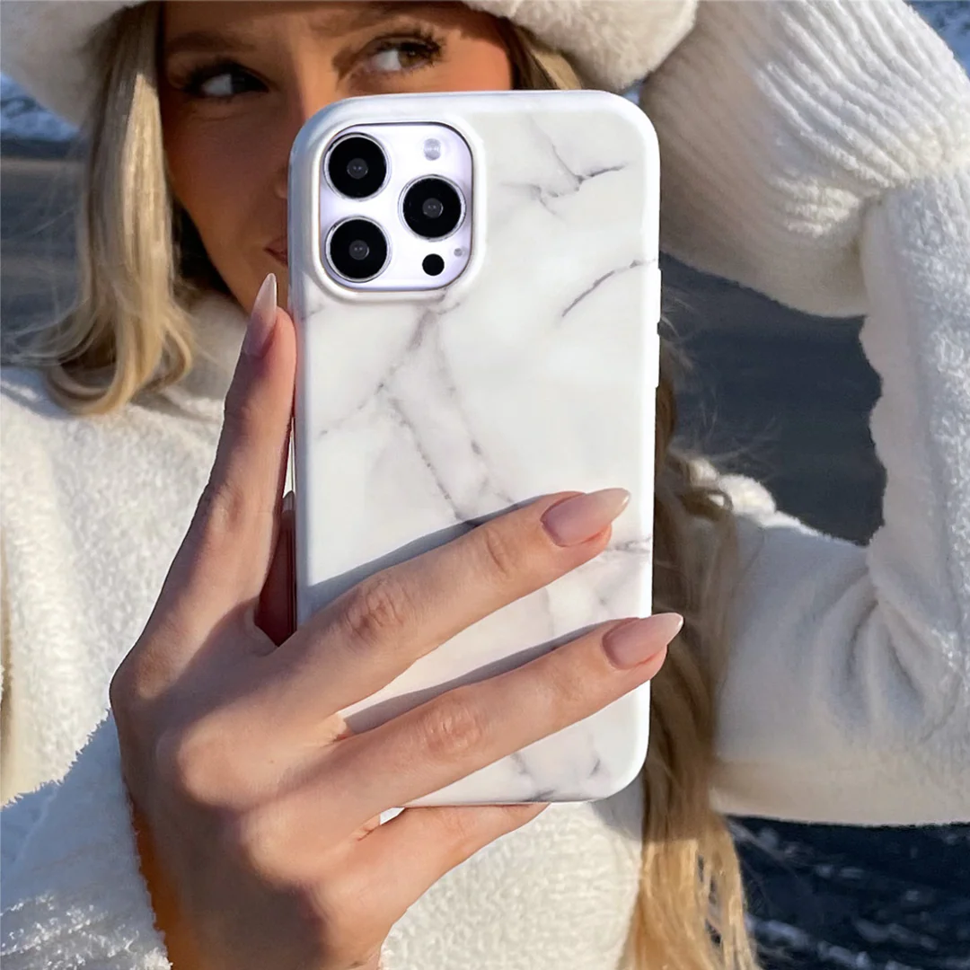 Carrara Marble iPhone Case - Image 111