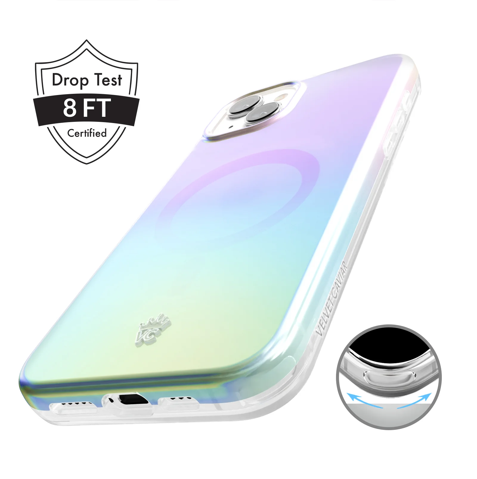 White Opal iPhone Case - Image 124