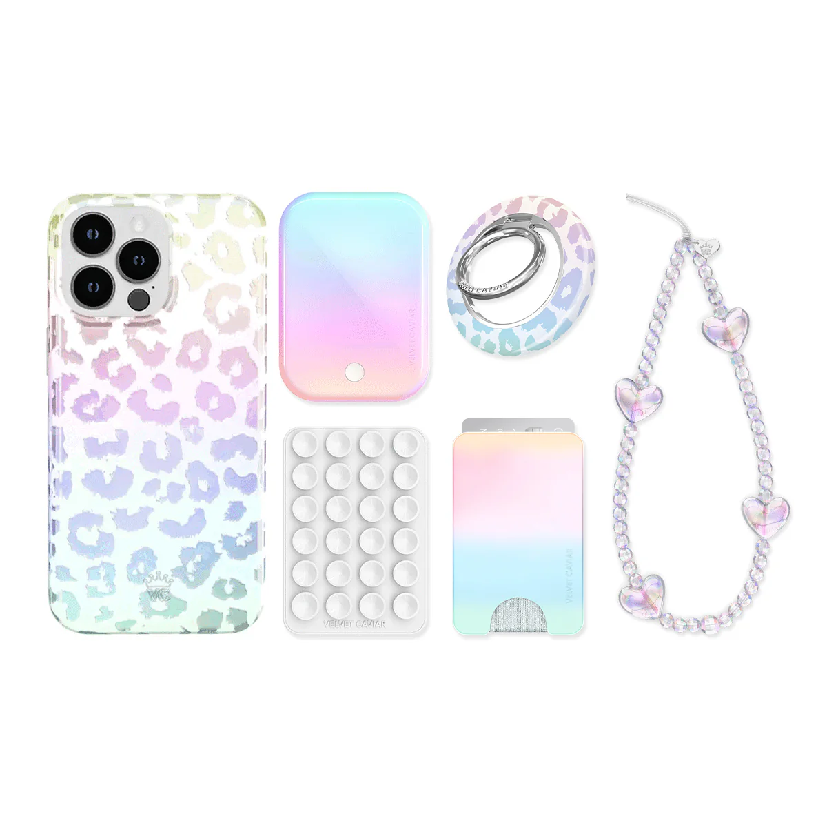 White Opal Leopard iPhone Bundle Set - Image 6