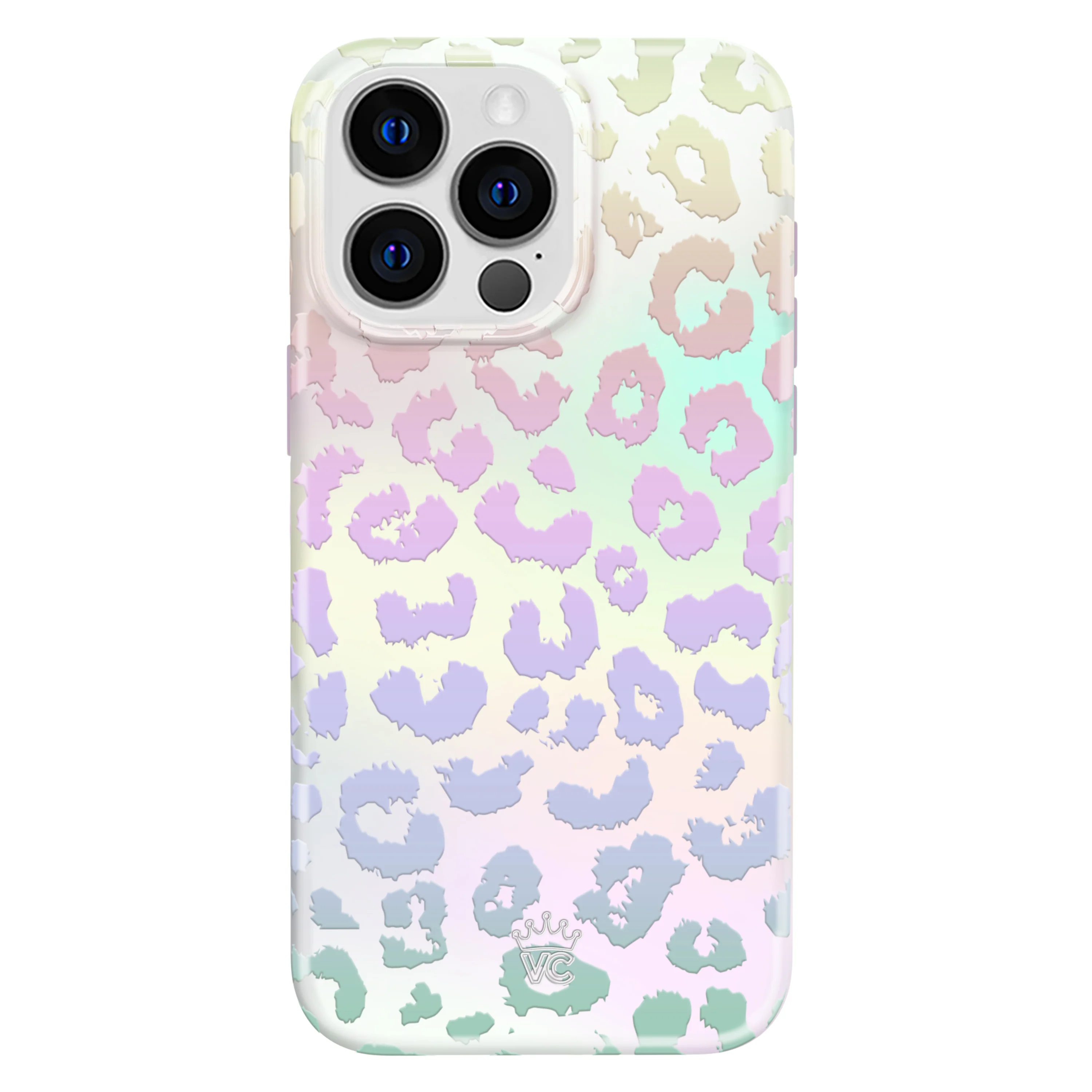 White Opal Leopard iPhone Case - Image 66