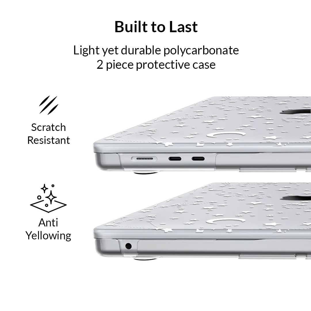 White Stars MacBook Case - Image 10