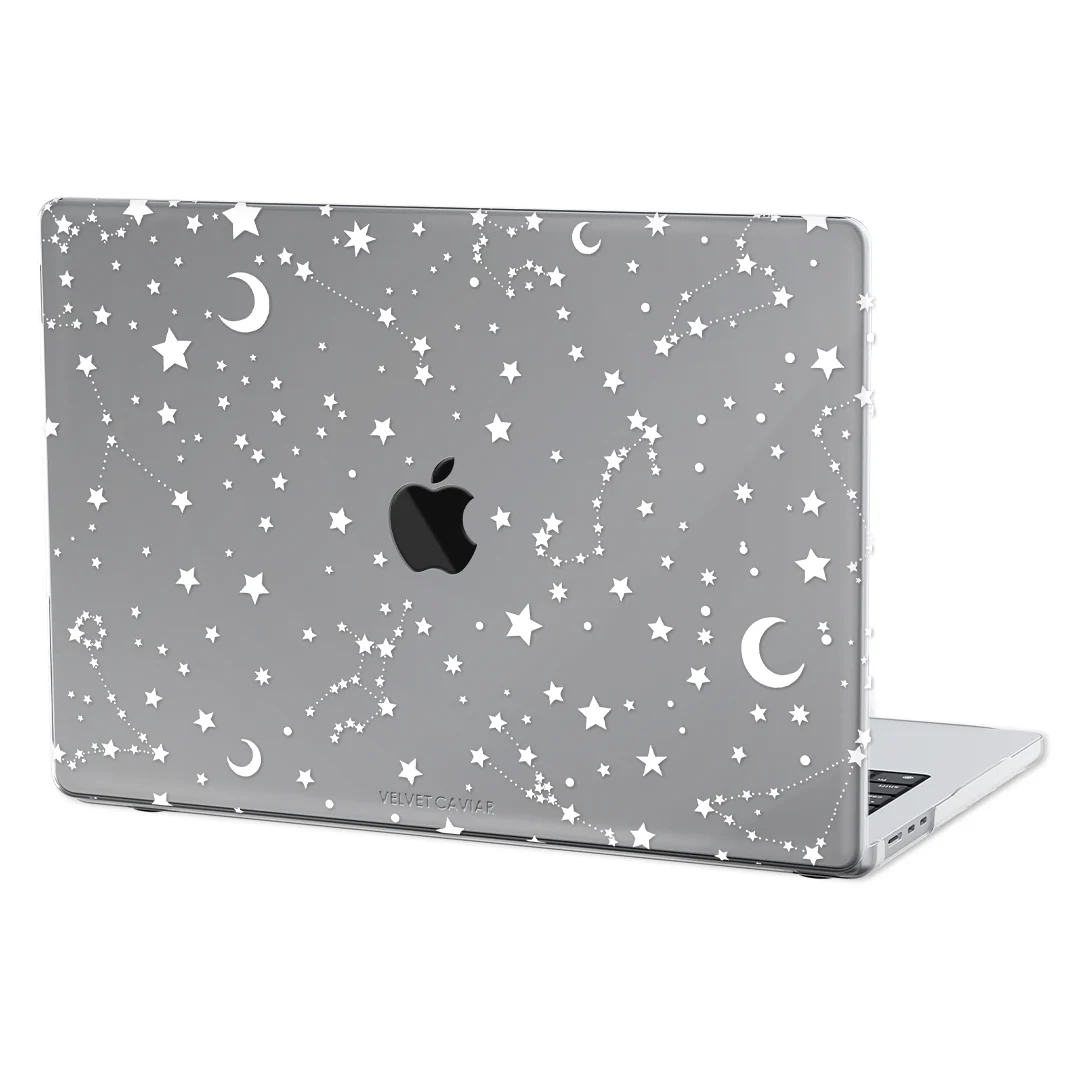 White Stars MacBook Case - Image 19