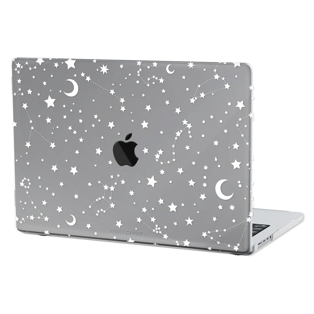 White Stars MacBook Case - Image 25