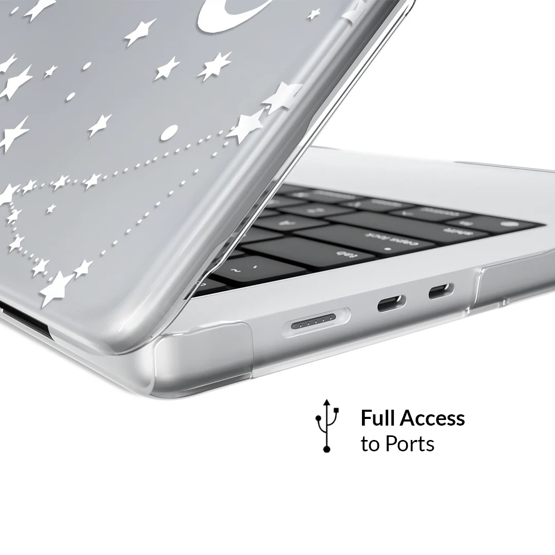 White Stars MacBook Case - Image 3