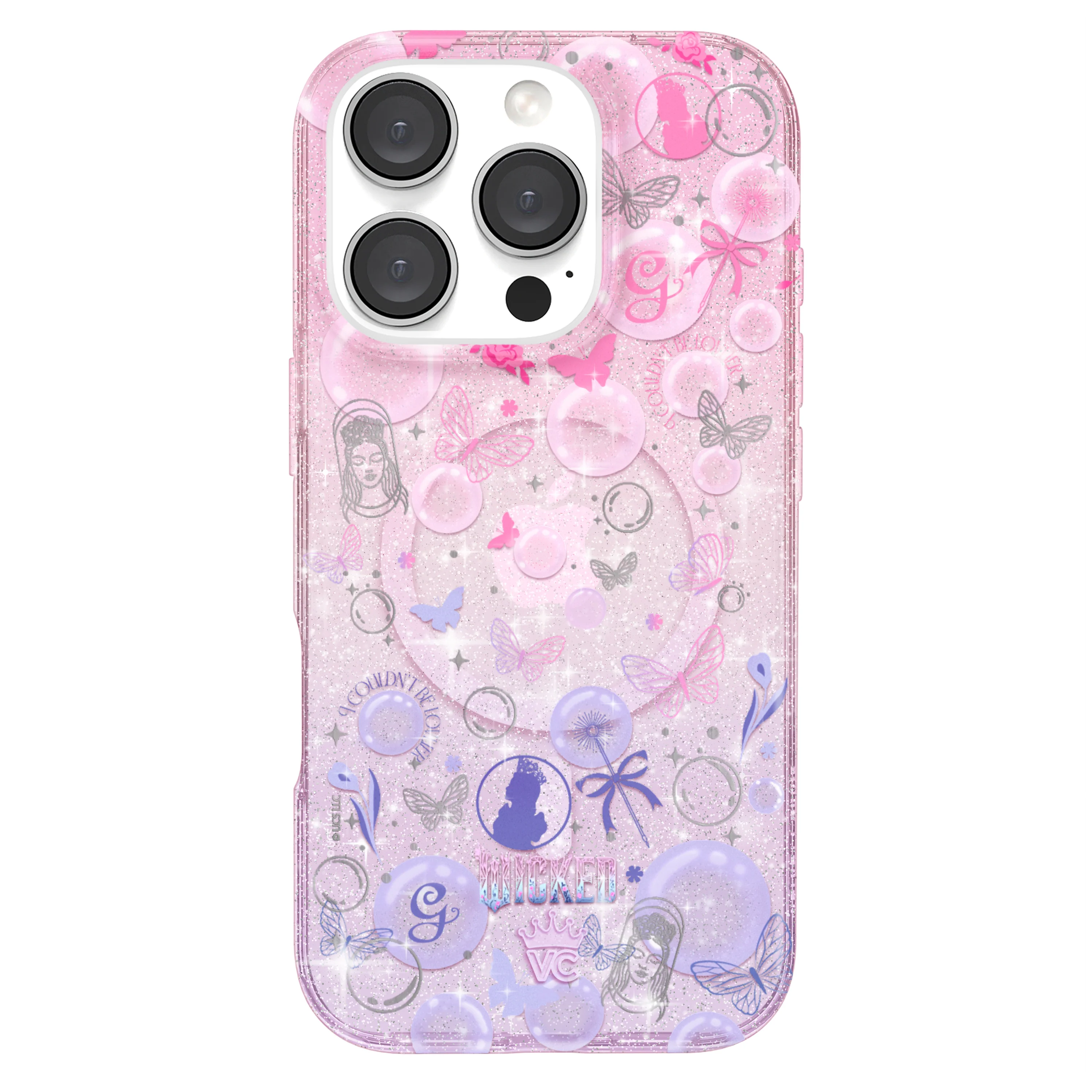 Wicked Glinda’s Bubble Glitter iPhone Case - Image 31