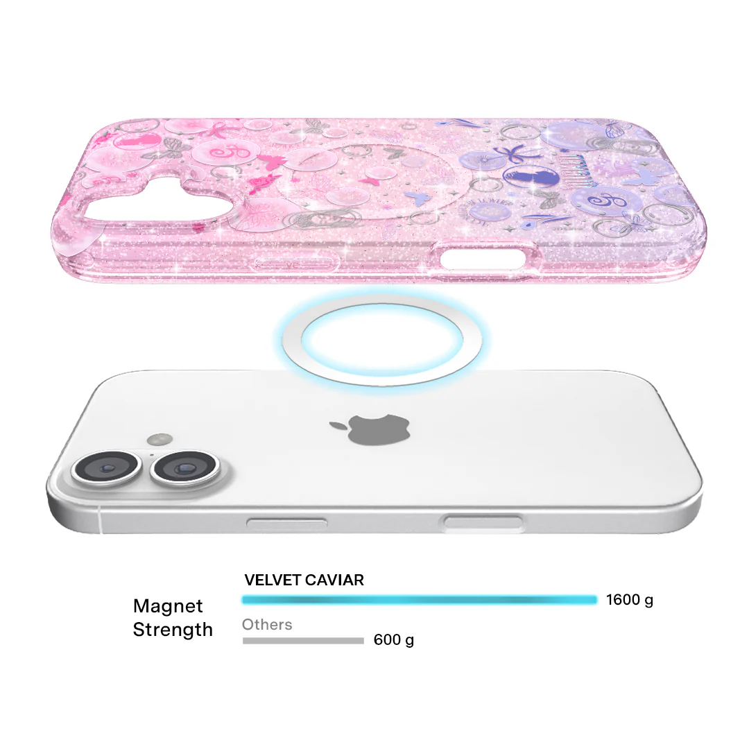 Wicked Glinda’s Bubble Glitter iPhone Case - Image 39