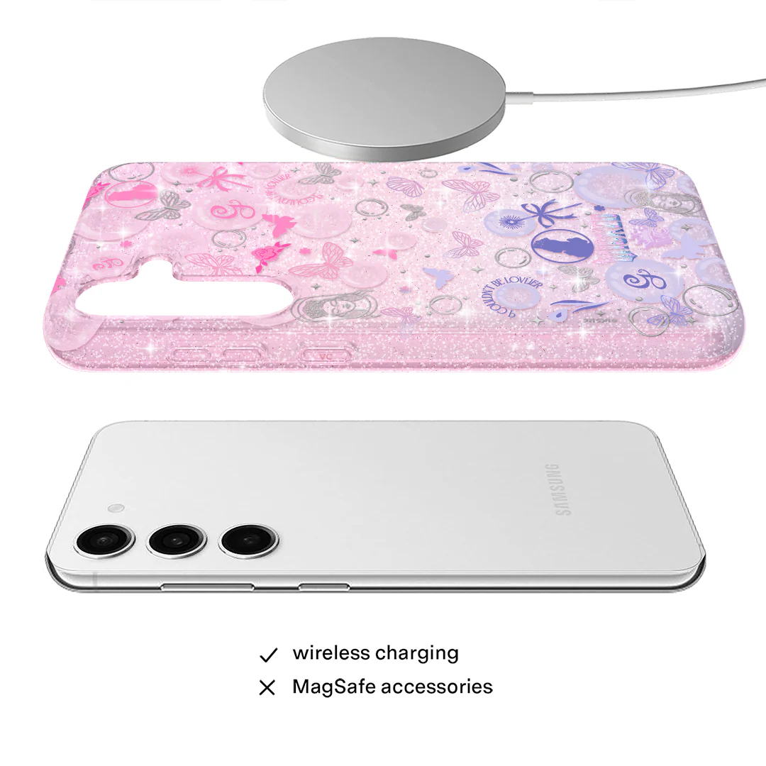 Wicked Glinda’s Bubble Glitter Samsung Case - Image 24