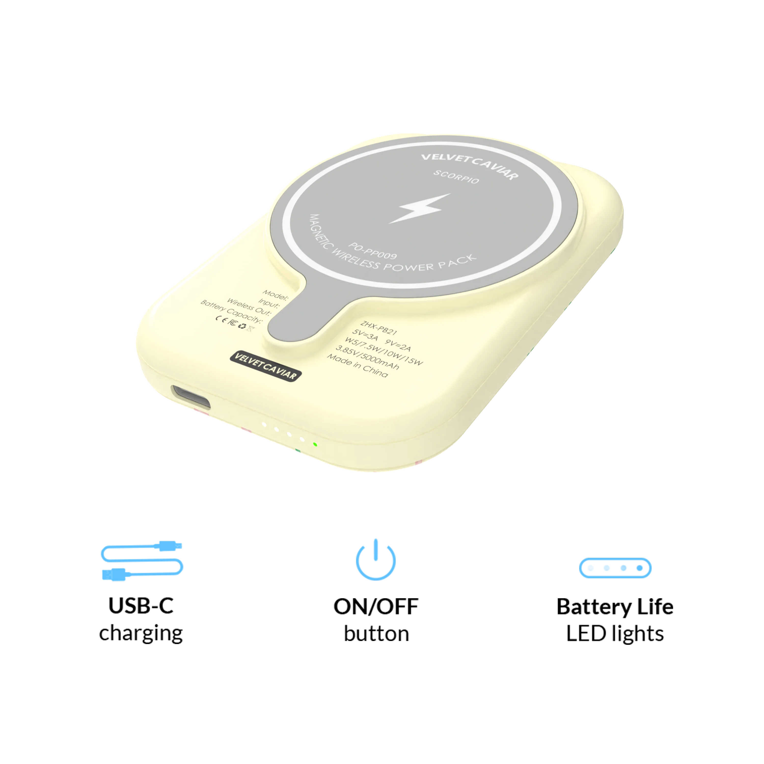 Buttercup Bows Portable MagSafe Charger Power Pack - Image 5
