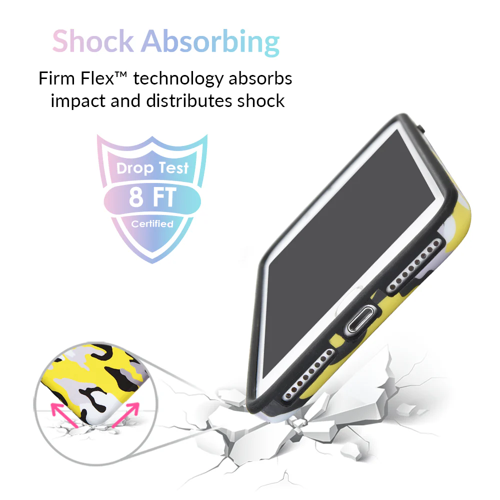 Yellow Camo iPhone Case - Image 18
